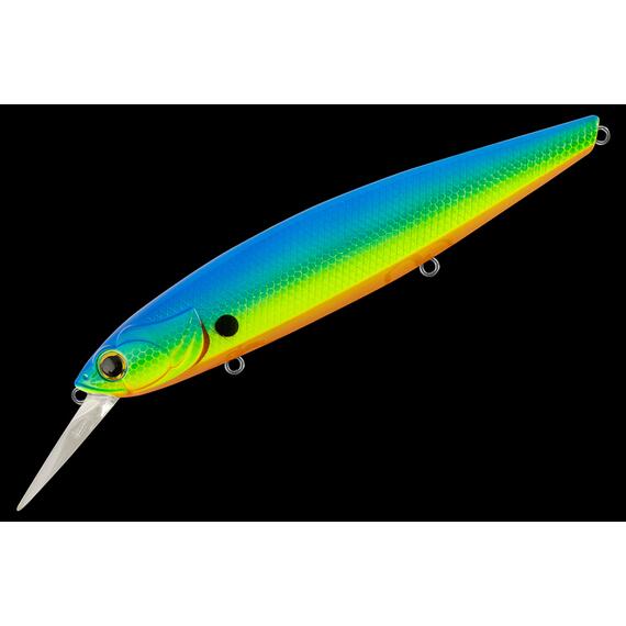 Воблер TsuYoki DRAGA MR 130SP L614R, Цвет: L614R, Вес воблера (г): 25,5, Длина воблера (мм): 130, Тип воблера: Минноу, Тип плавучести : суспендер, Штрихкод: 223941, Количество крючков: 3, фото 