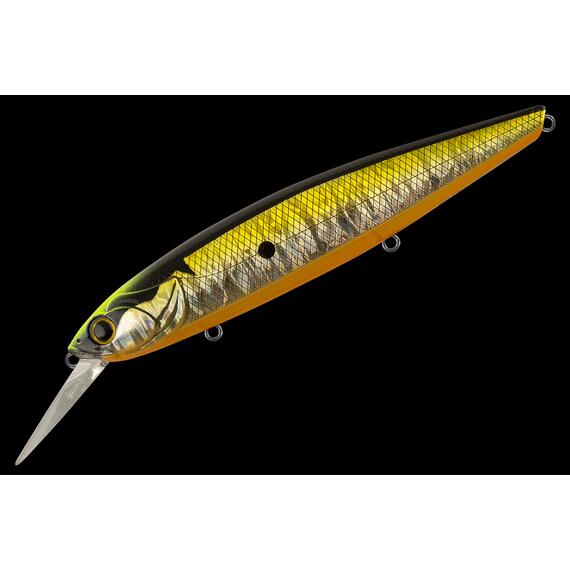 Воблер TsuYoki DRAGA MR 130SP E110, Цвет: E110, Вес воблера (г): 25,5, Длина воблера (мм): 130, Тип воблера: Минноу, Тип плавучести : суспендер, Штрихкод: 223940, Количество крючков: 3, фото 