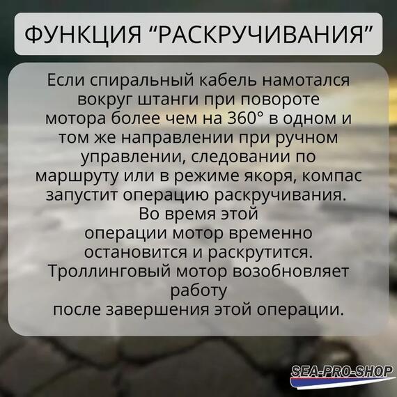 Выносной GPS-компас SEA-PRO для электромоторов, фото , изображение 3