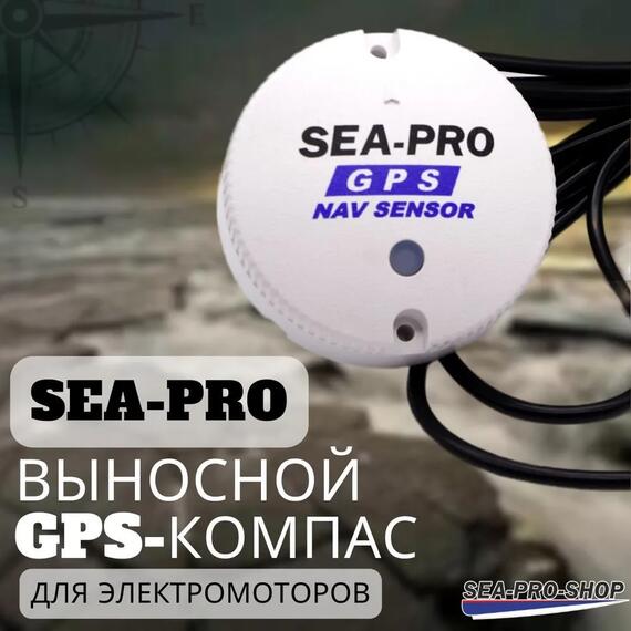 Выносной GPS-компас SEA-PRO для электромоторов, фото 