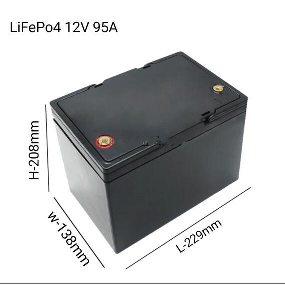 Аккумулятор BAY LiFePO4 12V 95Ah, фото , изображение 4