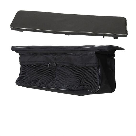 Комплект мягких накладок на сиденье Ковчег 70 с сумкой черный, фото , изображение 2