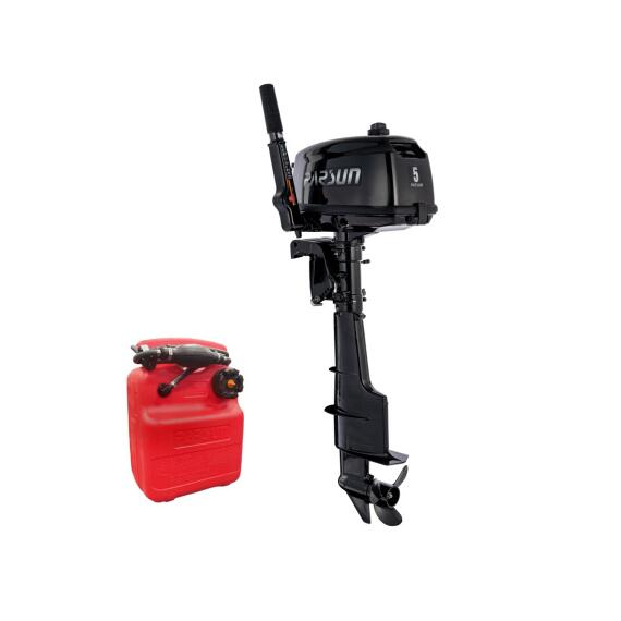 Лодочный мотор Parsun T 5 BMS + выносной бак 12л, фото 