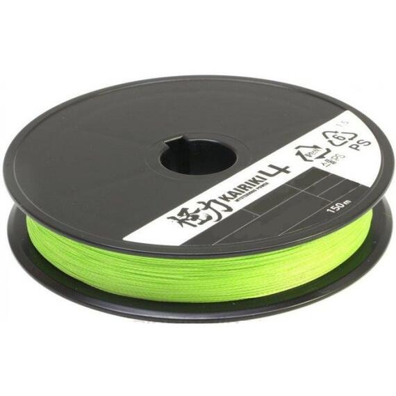 Шнур плетеный SHIMANO Kairiki 4 150m 0,215mm 16,7kg M Green, фото , изображение 3
