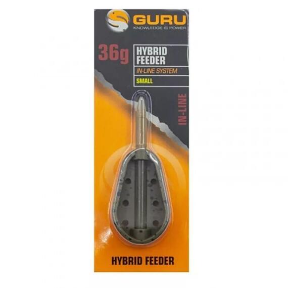 Кормушка Guru Hybrid feeder Inline Small 36гр, фото 