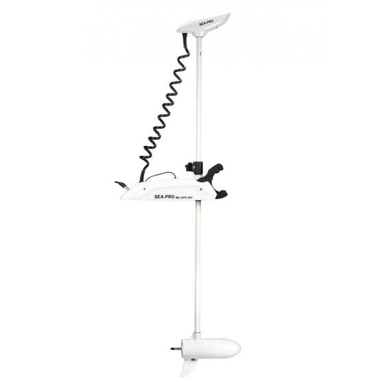 Электромотор носовой Sea-pro 80L 60" GPS 24V с функцией Якорь, белый, фото 
