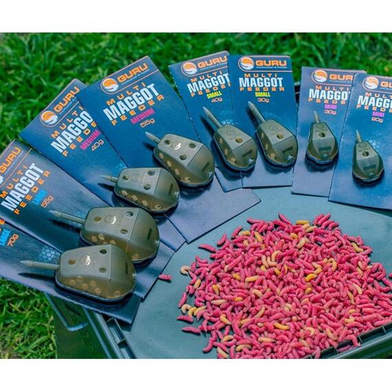 Кормушка Guru Maggot Feeder medium 55г, Размер: Medium, Вес: 55 г, фото , изображение 3