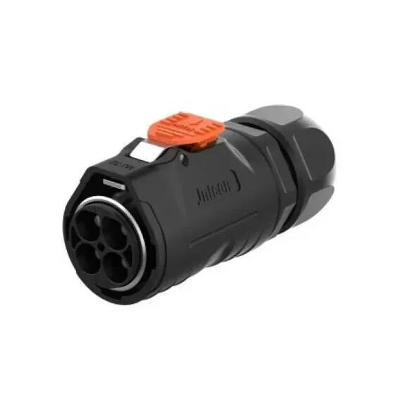 Водонепроницаемый разъем 4 pin 80А, фото 