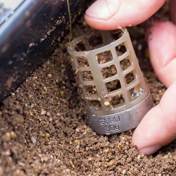 Кормушка Guru Slimline X-Change Distance Feeder Small 25гр + 30гр, Размер: small, Вес: 25гр + 30гр, фото , изображение 5