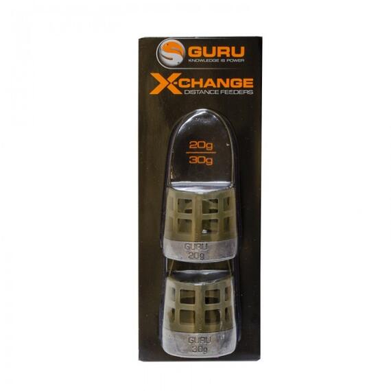 Кормушка Guru X-Change Distance Feeder Cage Extra Small 20гр + 30гр, Размер: Extra small, Вес: 20гр + 30гр, фото 