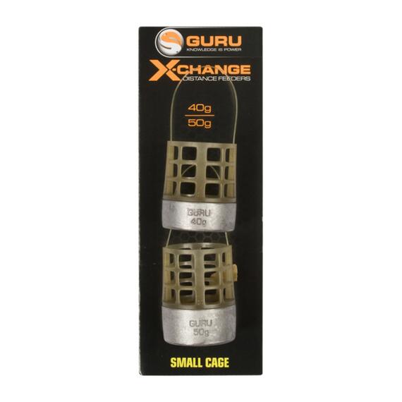 Кормушка Guru X-Change Distance Feeder Cage Small 40гр + 50гр, Размер: small, Вес: 40гр + 50гр, фото 