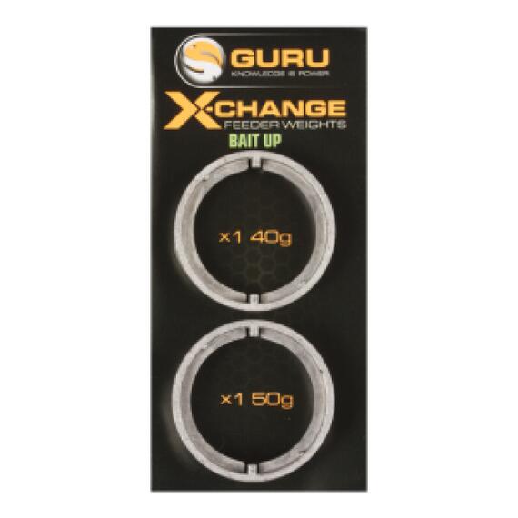 Сменный груз Guru X-Change Bait Up Feeder 40г+50г, фото 