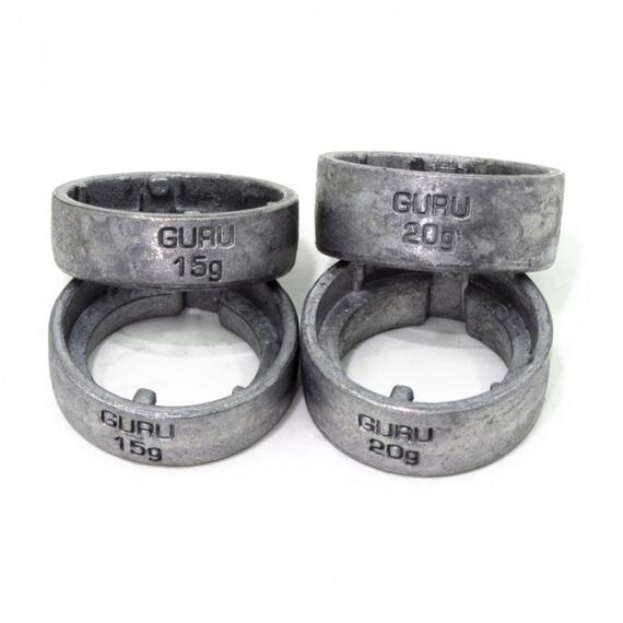 Сменный груз для кормушек Guru Slimline X-Change Feeder Spare Weight Light, Размер: light, Вес: 15/20 г, фото , изображение 2