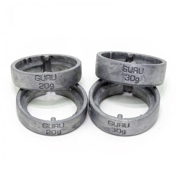 Сменный груз для кормушек Guru X-Change Distance Feeder Weights Light 20гр + 30гр, фото , изображение 2