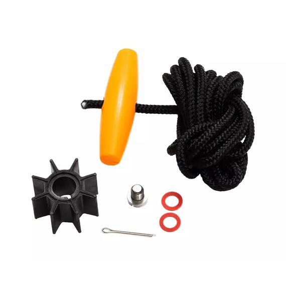 Лодочный мотор Hidea HDF 5 HS PRO (6 л.с.) с баком, фото , изображение 9