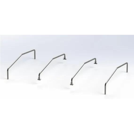 Тент с каркасом для прицепа Старт А1812 Н500 (высота 50см), фото , изображение 2