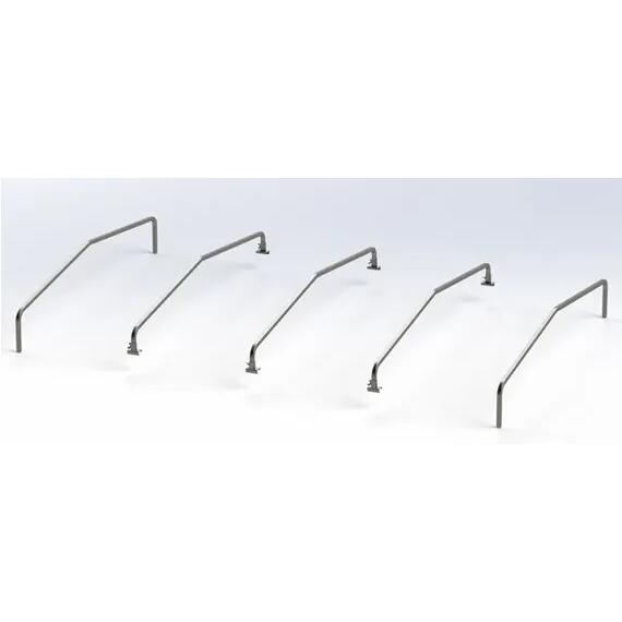 Тент с каркасом для прицепа Старт А2515 и ДОН Н4221 Н500 (высота 50см), фото , изображение 2