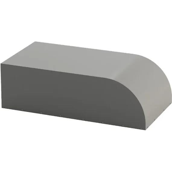 Тент с каркасом для прицепа Старт А2512 Н1000 (высота 100см) с дугой, фото 