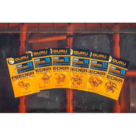 Крючок Guru LWG Feeder Special Eyed №18, фото , изображение 2