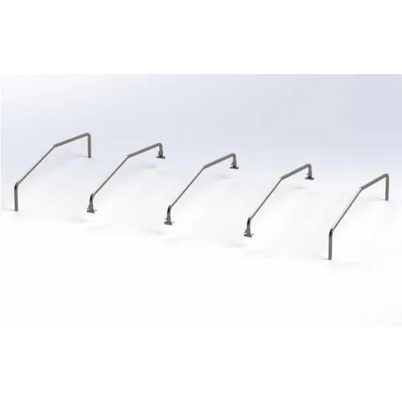 Тент с каркасом для прицепа Старт А2512 Н500 (высота 50см), фото , изображение 2