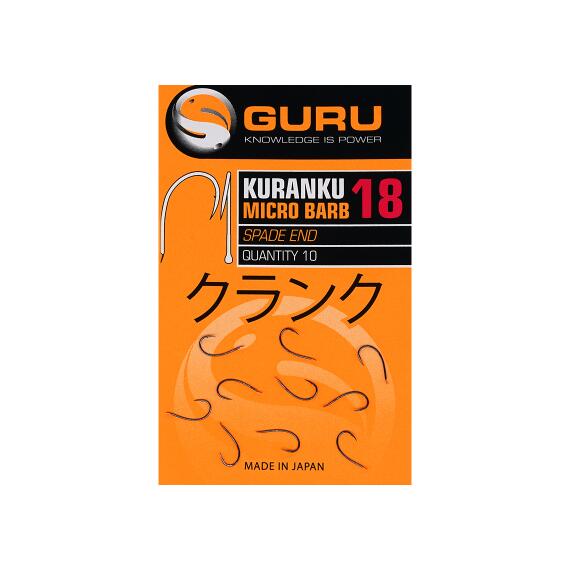 Крючок GURU Kuranku №18 микробородка с лопаткой, фото 
