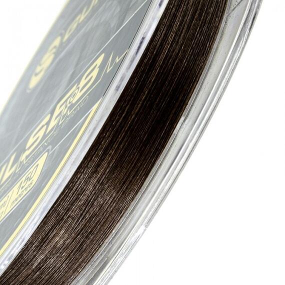 Шнур плетеный Guru Pulse 8 Braid 0,12мм 150м, Расцветка: темно-коричневый, Диаметр лески: 0,12 мм, фото , изображение 3