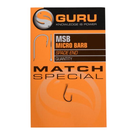 Крючок GURU Match Special Barbed №10 c бородкой, Размер: 10, фото 