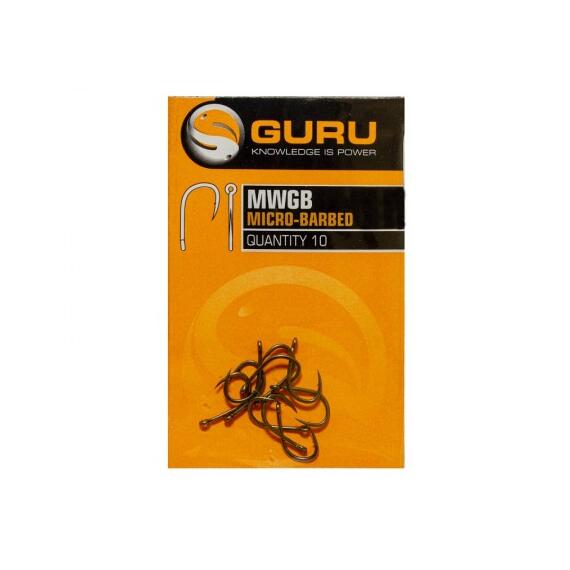 Крючок Guru MWG Barbed №16 с микробородкой, Размер: №16, фото 