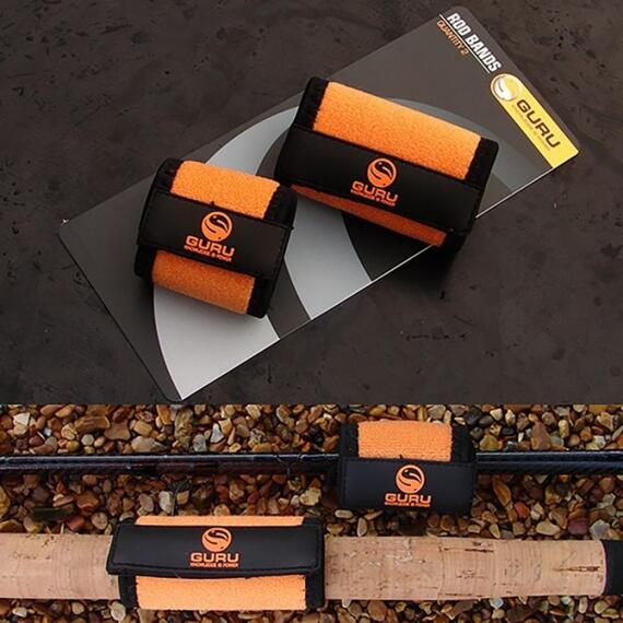 Ленты-стяжки Guru для удилищ Rod bands, фото , изображение 4