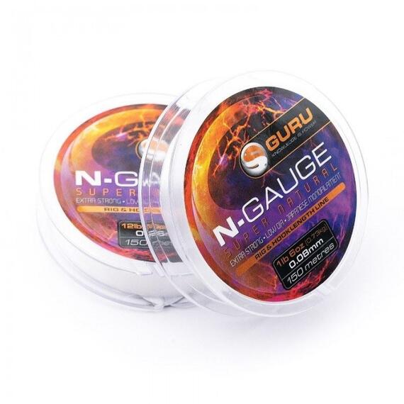 Леска GURU Super Natural Clear 0,10мм 150м, Диаметр лески: 0.10, фото 