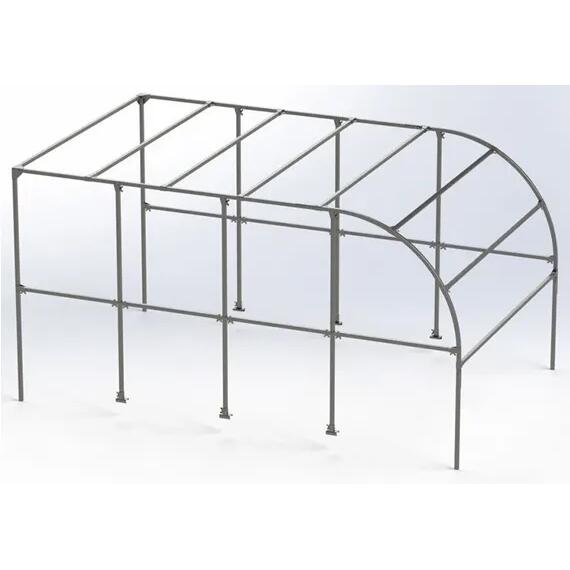 Тент с каркасом для прицепа Старт А2515 и ДОН Н4221 Н1500 (высота 150см) с дугой, фото , изображение 2