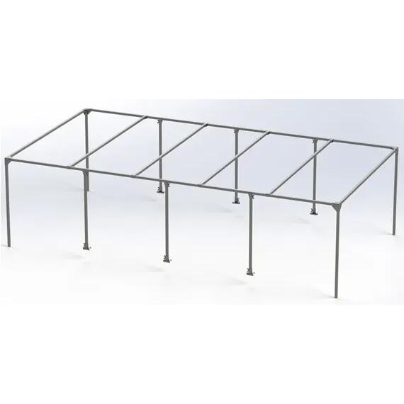 Тент с каркасом для прицепа Старт А3015 Н1000 (высота 100см) прямоугольный, фото , изображение 2