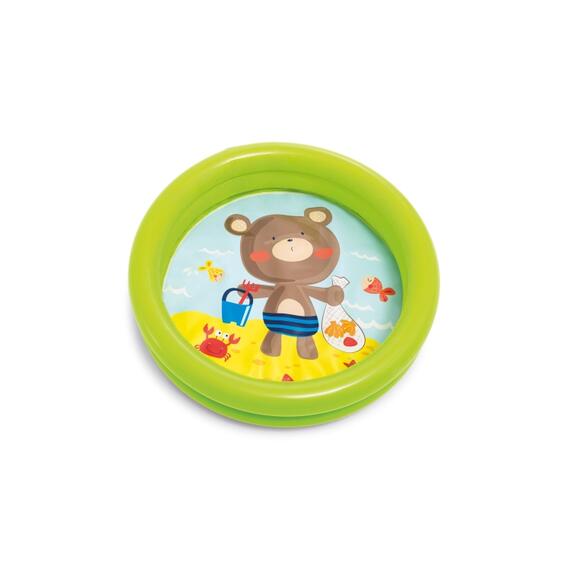 59409 Бассейн надувной Intex Рыбка, 61 х 15 см, 1-3 лет, Фиолетовый, фото 