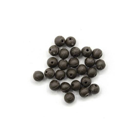 Бусина резиновая KORDA Rubber Bead Brown 4мм, Размер: 4 мм, фото , изображение 2