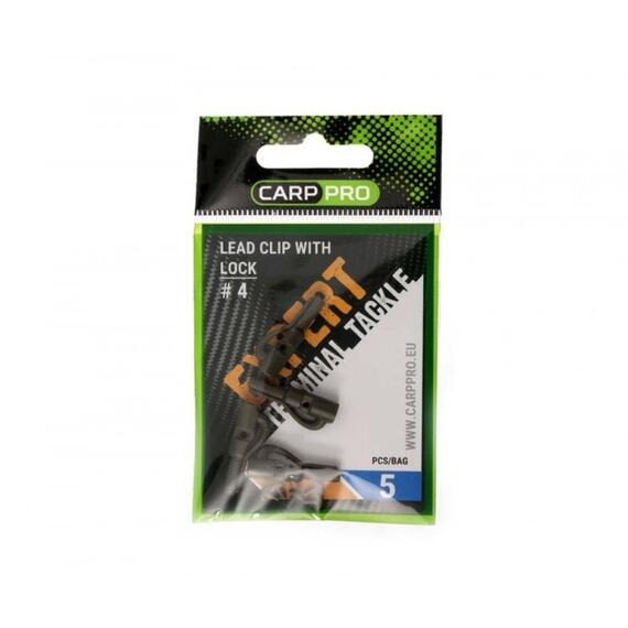 Безопасная клипса + фиксатор CARP PRO (5 шт), фото , изображение 2