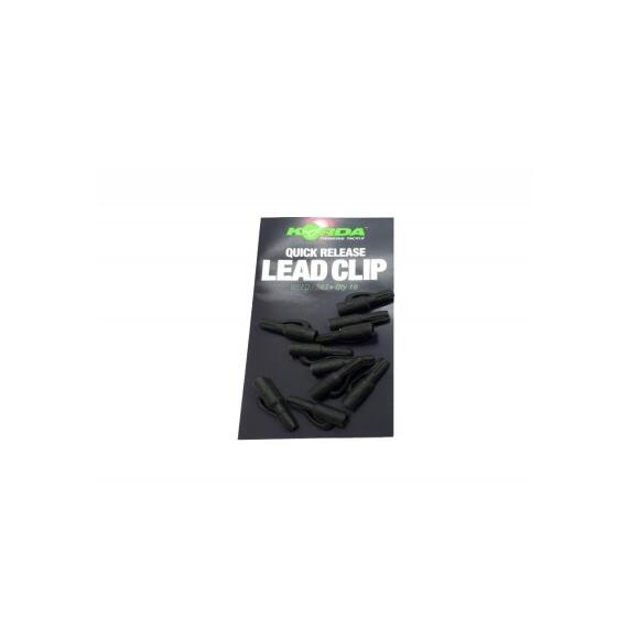 Безопасная клипса KORDA Quick Release Lead Clips Weed/Silt, фото , изображение 2