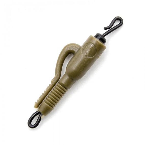 Безопасная клипса с быстросъемом KORDA QC Hybrid Lead Clip Gravel/Clay, фото 
