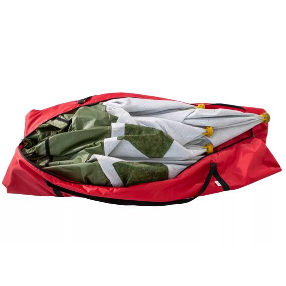 Палатка зимняя СТЭК ЧУМ 2-местная "Т" 3-х слойная, камуф. пиксель, фото , изображение 8