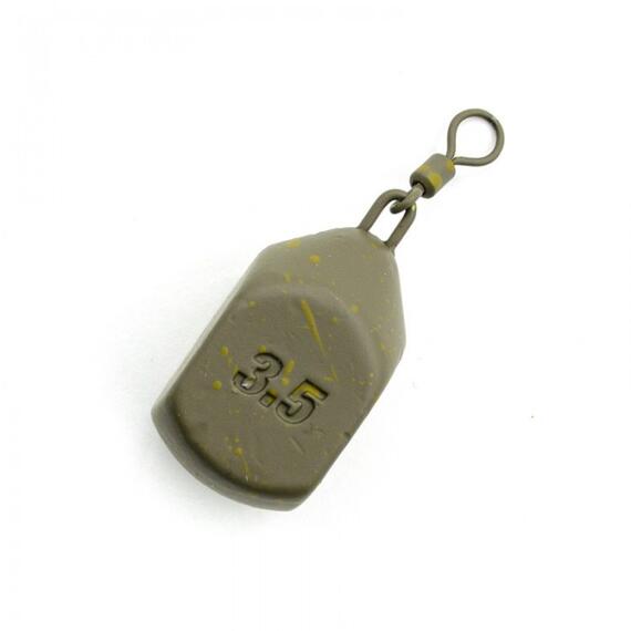 Грузило KORDA Square Pear Swivel 3,5oz 100гр, Вес: 100 г, фото , изображение 2