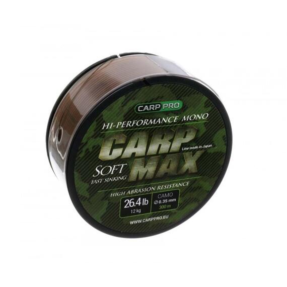 Леска CARP PRO Carp Max Camo 300м 0.35 мм, Цвет: камуфляж, Диаметр лески: 0,35 мм, фото 