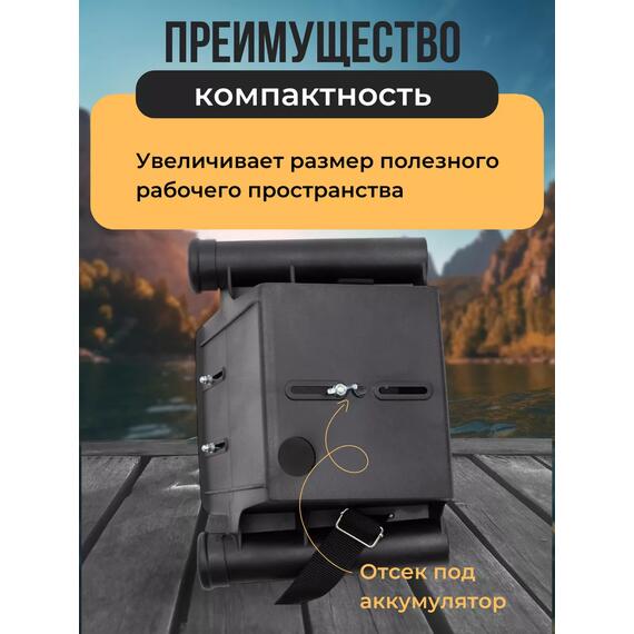 Универсальный крепёжный блок для эхолота с держателя под удочки (УКБ Патриот), фото , изображение 6