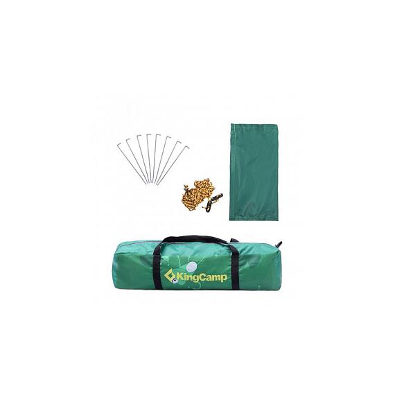 Палатка KingCamp Dome Junior 3034 green, фото , изображение 3