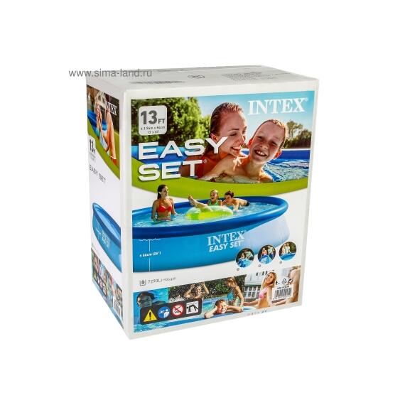28143 Бассейн надувной Intex Easy Set, 396 х 84 см, фото , изображение 2