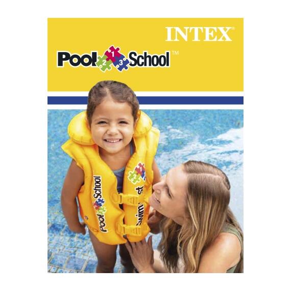 58660 Жилет надувной Intex дэлюкс школа по плаванию, уровень 2 , фото , изображение 2