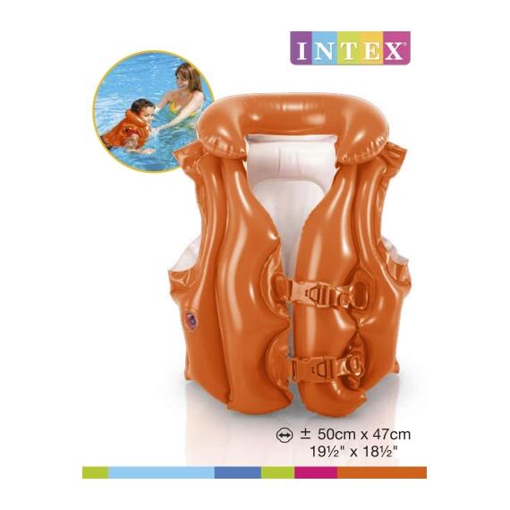 58671 Жилет надувной Intex Делюкс, 50 х 47 см, от 3-6 лет, фото , изображение 2