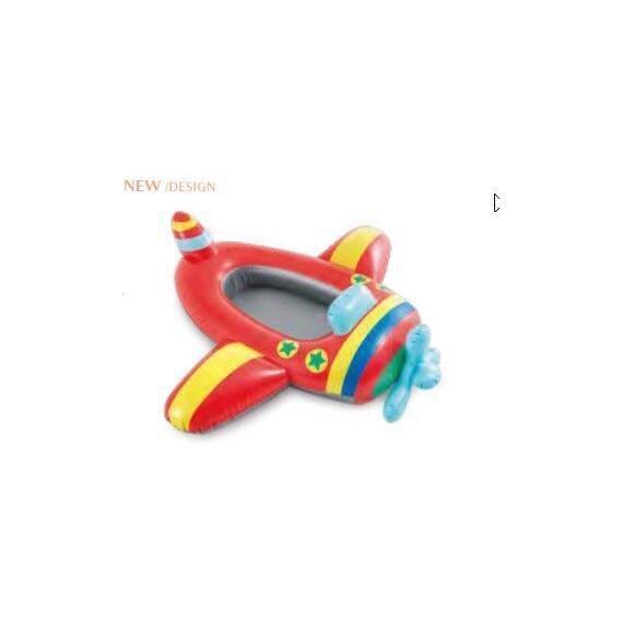 59380 Надувной круг Intex Самолет, с сидением и спинкой, до 11кг, 1-2 лет, фото 