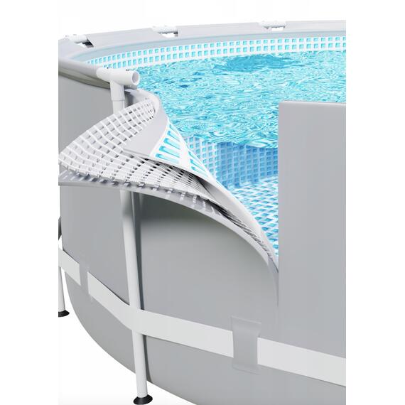 12736 Чаша для каркасного бассейна Intex Prism Frame Oval 503х274х122см, фото , изображение 3