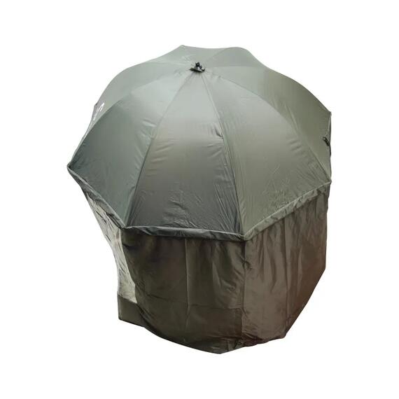 Зонт рыболовный универсальный с полутентом 240 см СЛЕДОПЫТ d=2,4, фото , изображение 2