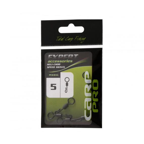 Быстросъемный вертлюжок CARP PRO Heli-Сhod Speed Swivel, фото , изображение 2