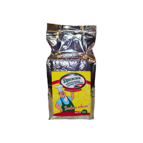 МДК Дрожжи хлебопекарные сушеные Активные Высший сорт 500г, 5 пачек, Вес, гр: 500, Количество: 5, фото , изображение 5